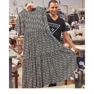 OG Christy Dawn Theo in raven floral, OS